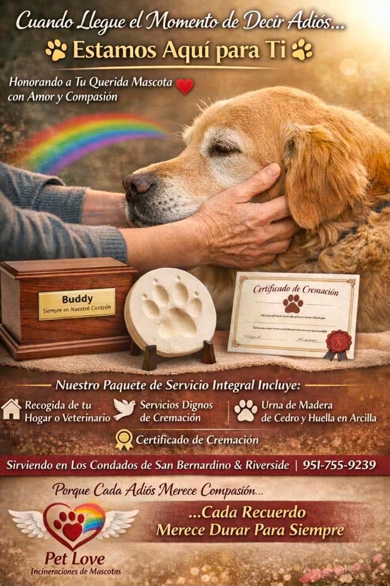 Urn, paw print keepsake, and cremation certificate